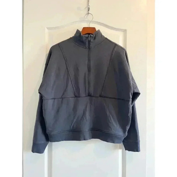 Richer Poorer Stretch Terry Half Zip Pullover - Picture 5 of 11